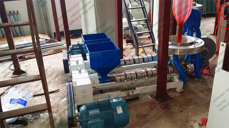 Double Color Strip Film Blowing Machine 600mm Max Folding Width Of Film