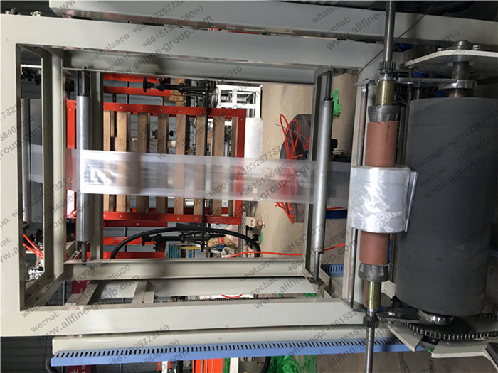 PE Mini Film Blowing Machine Integral Type 11KW Heating Power with Single Winder