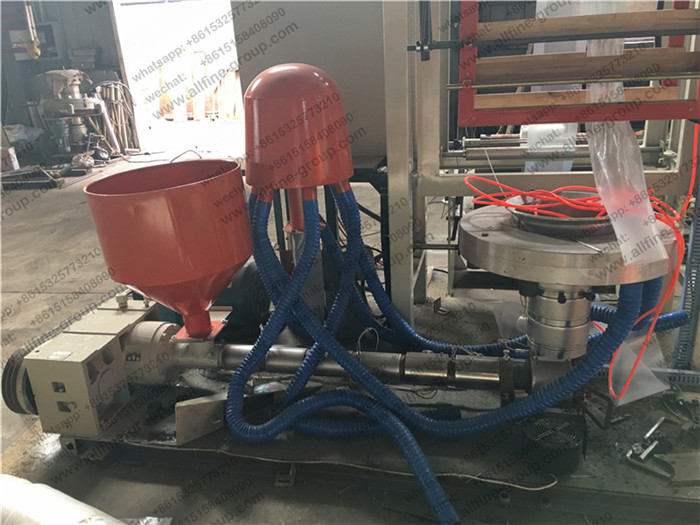 PE Biodegradable Film Blowing Machine Premium Quality In Width100 500mm