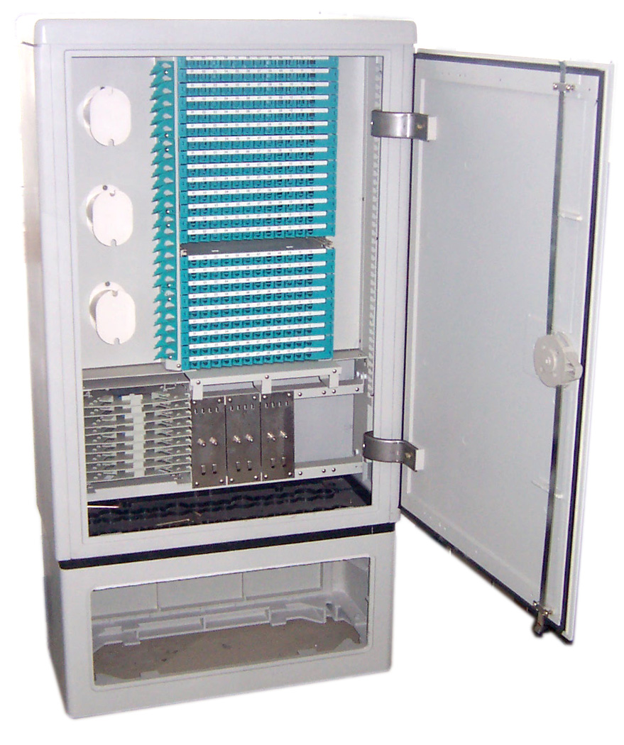 WTEL OutdoorIndoor SMC Optic Fiber Distribution Cross Connection ODF DDF Cabinet