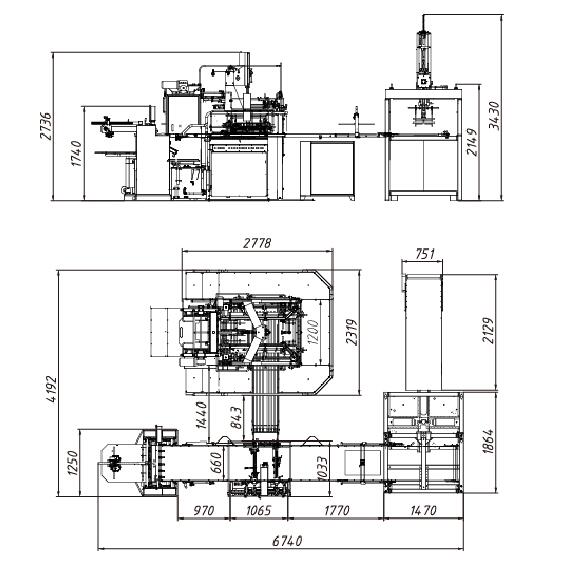 HMZD6418ECAutomatic rigid box making machine