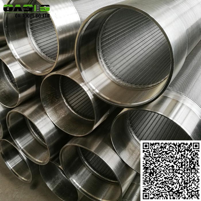 Stainless Steel Continuous Slot Rod Based Water Well Screens
