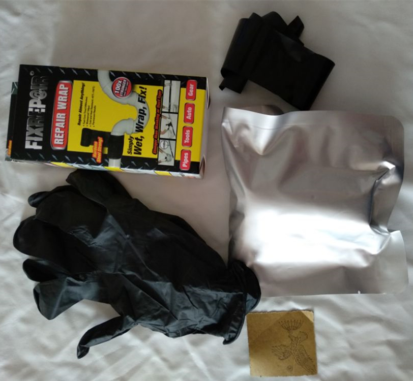 Marine Auto Exhaust Pipe repair kit fiberglass repair wrap tape