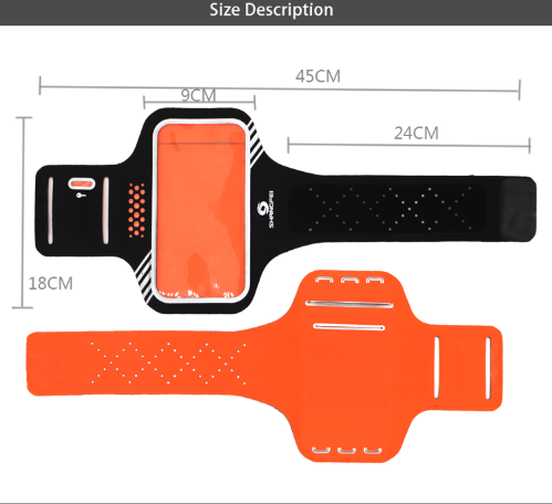 Soft Lycra Sport Arm Band New Fashion Running Arm Belt