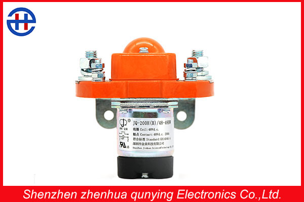 Dc Rated Contactors Single Pole Contactor with A 24 Volt Coil 6000 Times Electric Life