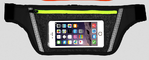 New Fashion TochScreen Waist Bg Outdoor Sports Waterproof Breathable Bag