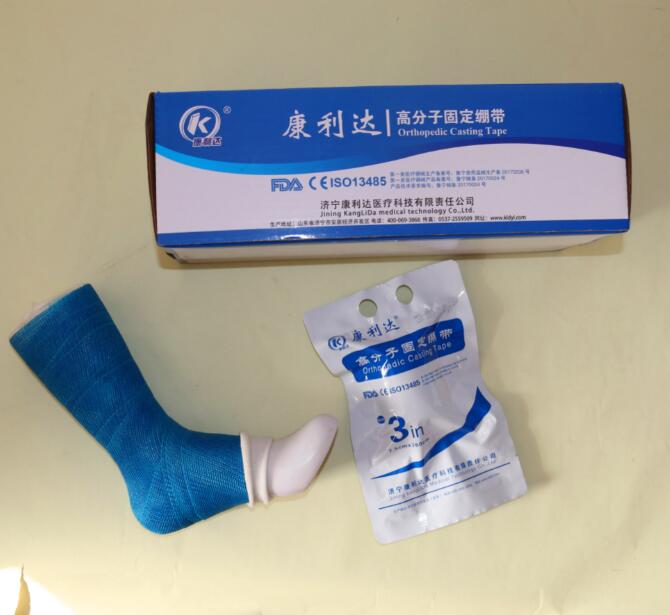 Medical Orthopedic Polymer Polyester Fiberglass Cast Tape
