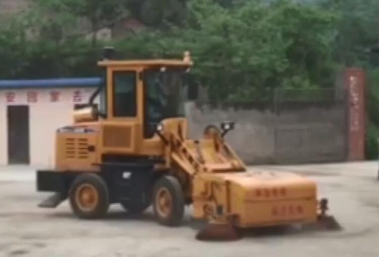 Full Hydraulic road sweeper machine