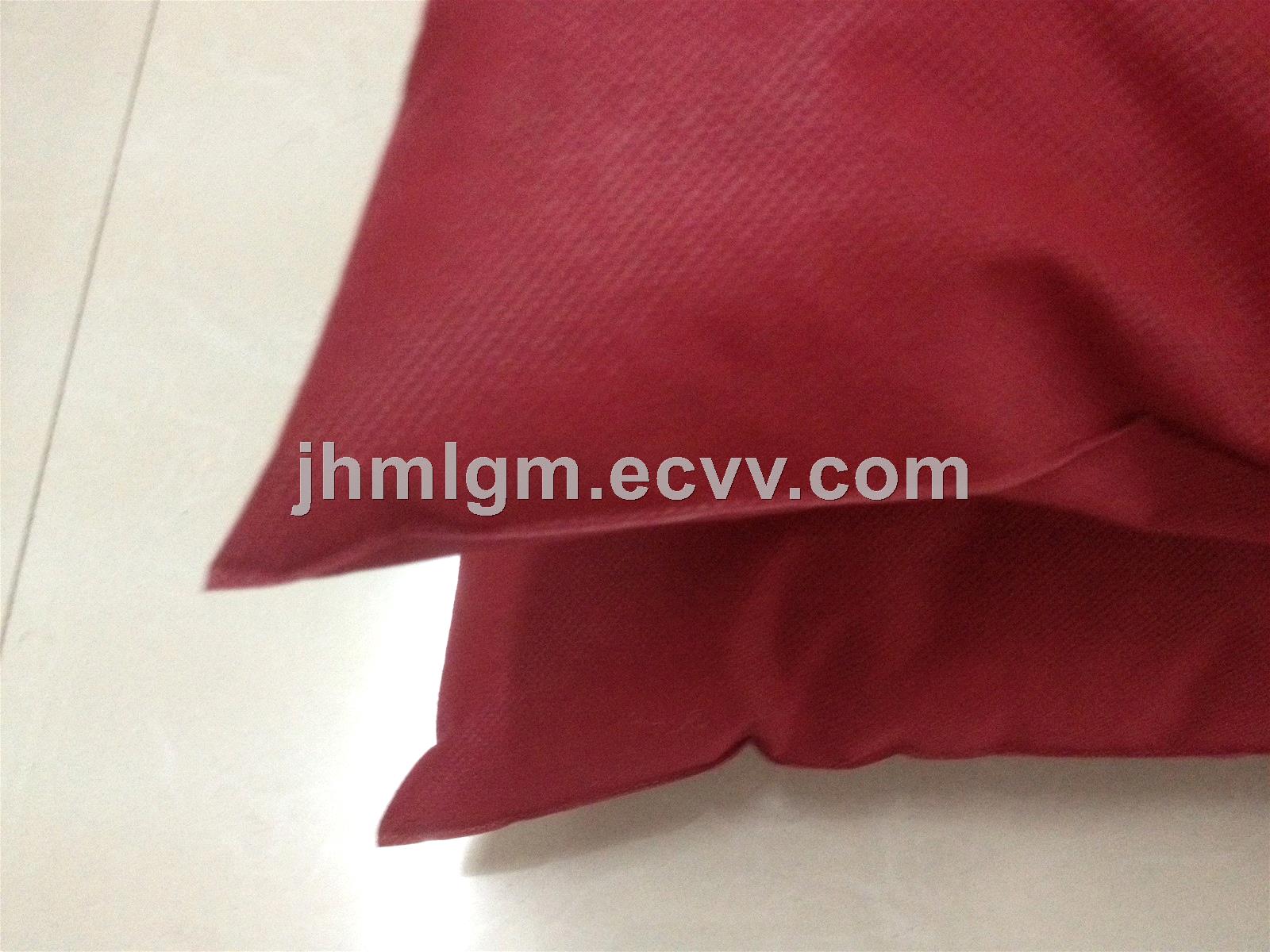 Disposable wine red airline pillow24x34cm