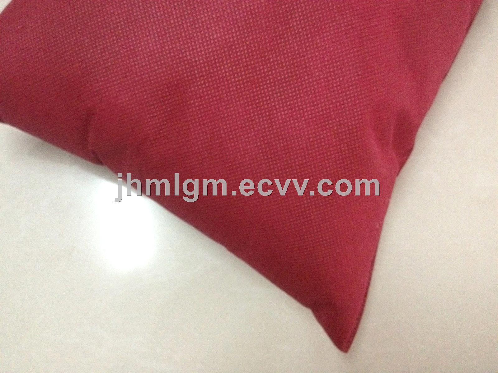 Disposable wine red airline pillow24x34cm