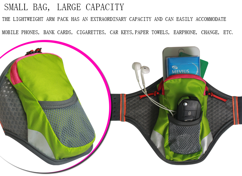 New Sport Arm Band Outdoor Running Mobile Phone Arm Bag