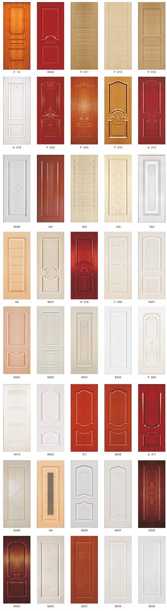 Waterproof Wpc PVC Wooden Bathroom Doors for Sale