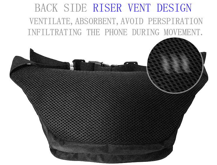 New Sports Oxford Fabric Waterproof High Capacity Portable Waist Bag