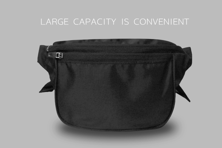 New Sports Oxford Fabric Waterproof High Capacity Portable Waist Bag