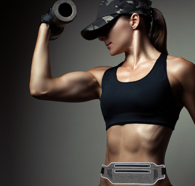 Ultrathin Lycra Waterproof Outdoor Sports Running Music Men and Women Portable Waist Bag