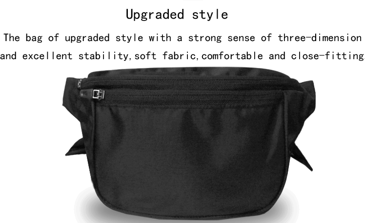 New Sports Oxford Fabric Waterproof High Capacity Portable Waist Bag