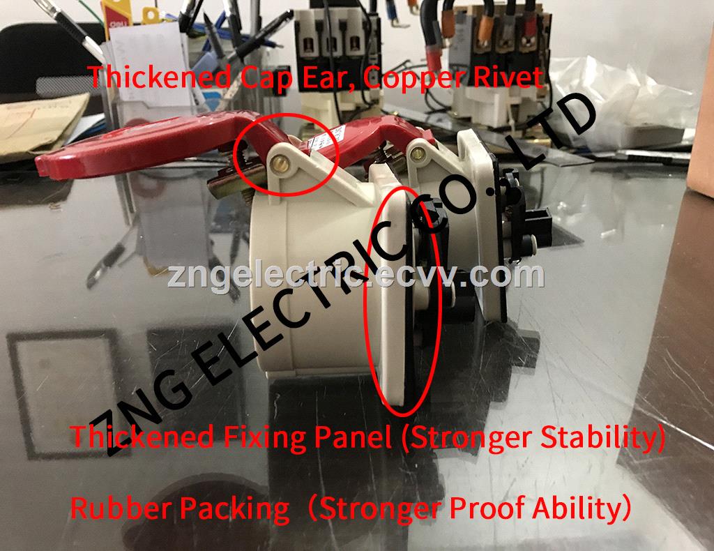 Wallmount Industrial Socket 16A4P 380v Hidden Industrial socket 16A 3PPE