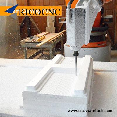 Long Foam Cutting Tools EPS Foam Milling Router Bits Ball End and Flat End