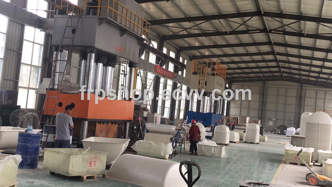 05m3100m3 FRP SMC septic tank for toilet wastewater treatment