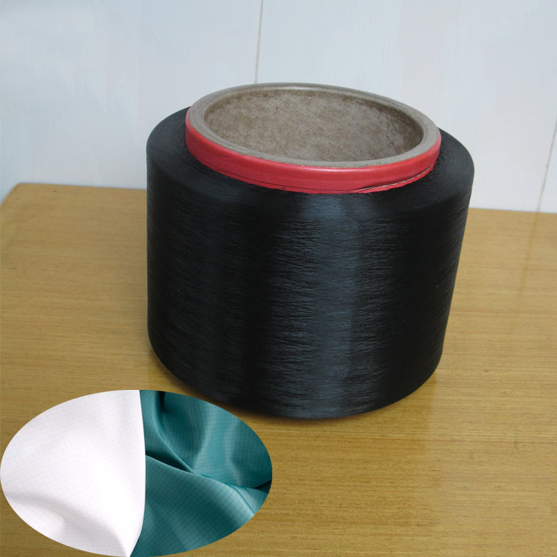Black Carbon Inside Conductive Nylon Fiber Filaments DustFree Plant Gloves 40d3f Outer Ring