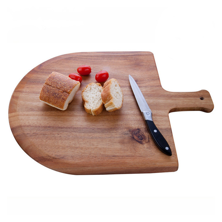 Best Selling Ecofriendly Natural Safety Handmade Wooden Pizza Peel Paddle made in china