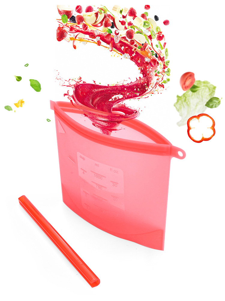 Preservation Reusable Silicone Food Storage Bag