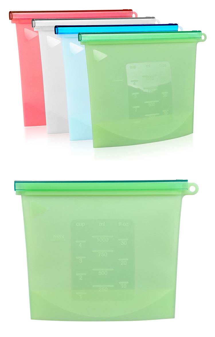 Preservation Reusable Silicone Food Storage Bag