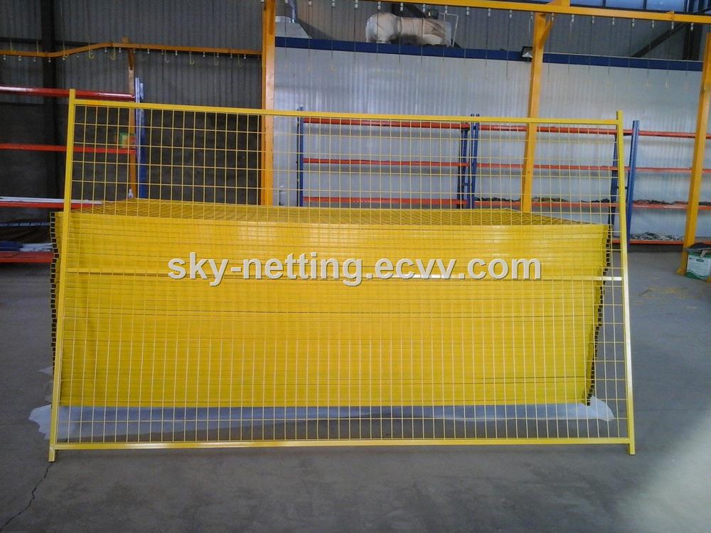695 size powder coated Canada temporary fence panel
