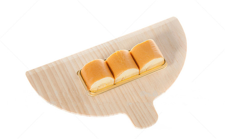 Custom Good Quality Natural Ecofriendly Safety Pine Wood Pizza Peel Semicircle Pizza Shovel
