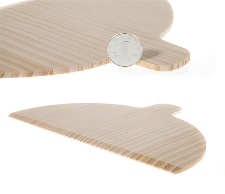 Custom Good Quality Natural Ecofriendly Safety Pine Wood Pizza Peel Semicircle Pizza Shovel