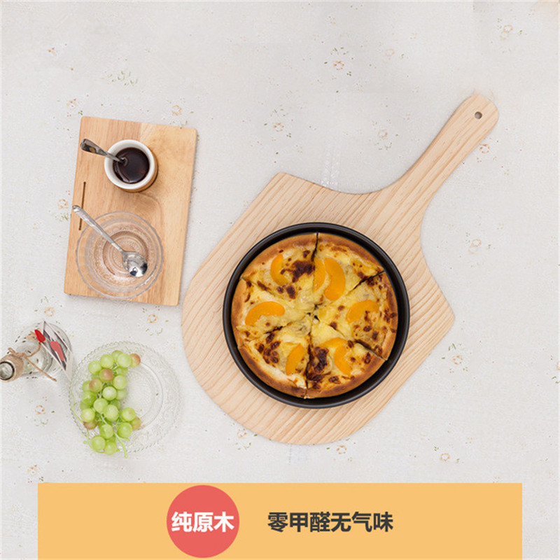 Hot Sell Ecofriendly Nature Safety Handmade Wooden Serving Tray Wooden Pizza Paddle