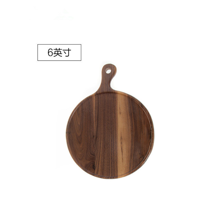 Hot Selling Ecofriendly Natural Safety Handmade Wooden Pizza Tray