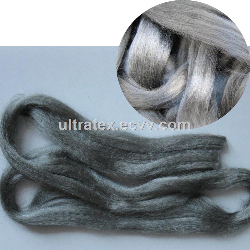 Ne322plies 20 ANSI 316L Stainless Steel Staple Fiber Blended with 80 Polyester Staple Fiber