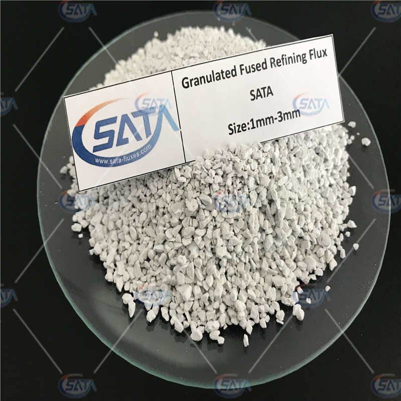 granulated fused aluminium fluxes