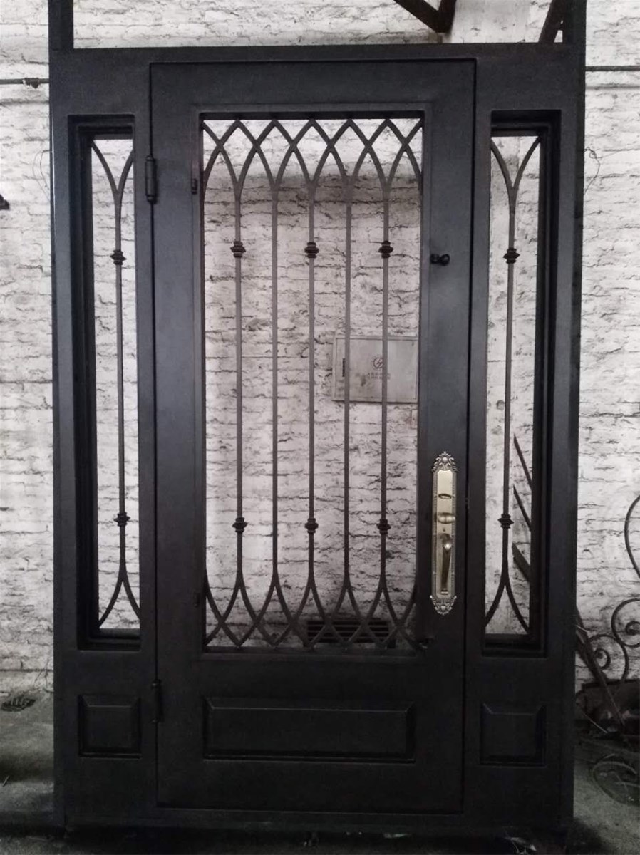 2Chinese factory fabricated iron door EBD002ASecurity steel doorCustomize metal doorsiron entry doorsentrance doors