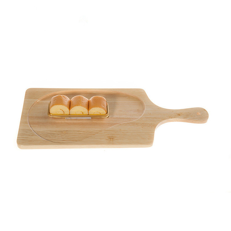 Factory Wholesale EcoFriendly Natural Kitchen Rectangle Dinner Wooden Serving Tray