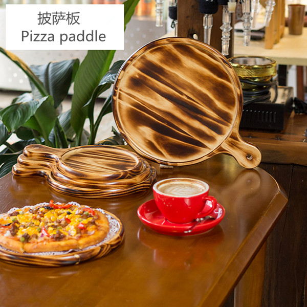 Top Selling Ecofriendly Natural Retro Wooden pizza Tray