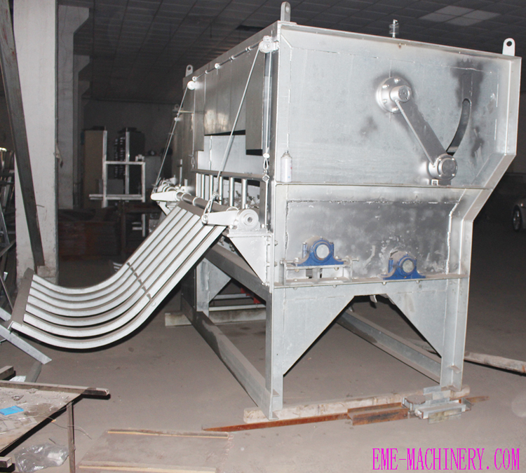 poultry horizontal plucking machine for slaughterhouse