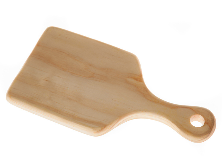 Hot Sale Natural Ecofriendly Beech Wooden bread Board Food Serving Tray with Handle