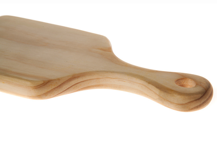 Hot Sale Natural Ecofriendly Beech Wooden bread Board Food Serving Tray with Handle