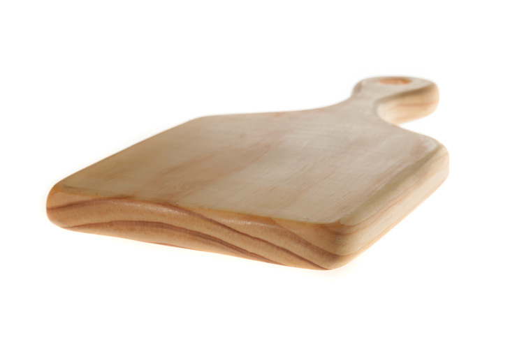 Hot Sale Natural Ecofriendly Beech Wooden bread Board Food Serving Tray with Handle