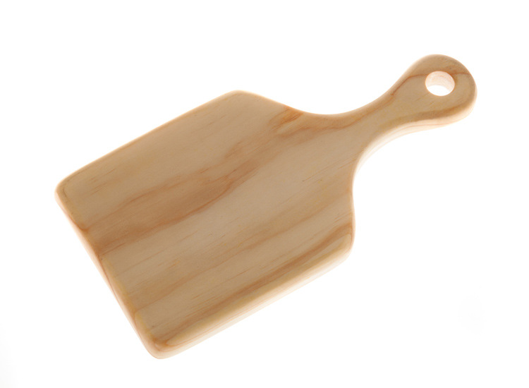 Hot Sale Natural Ecofriendly Beech Wooden bread Board Food Serving Tray with Handle