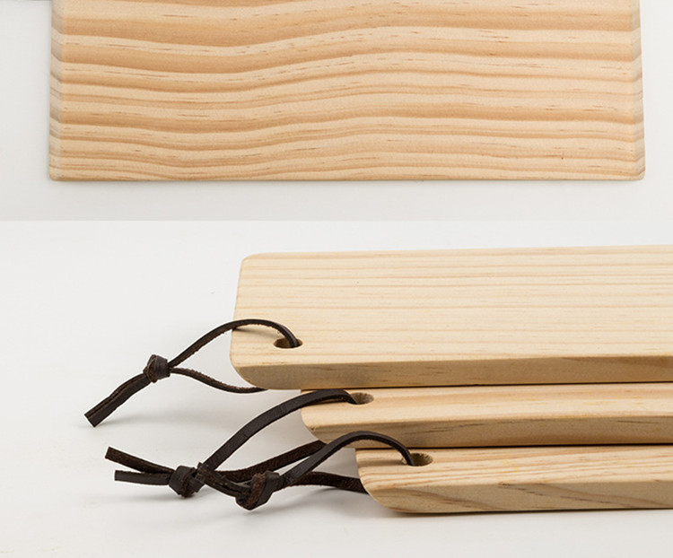 Factory Wholesale Japanese Sushi Board Ecofriendly Nature Safety Pine Wood Whole Wood Dessert Board