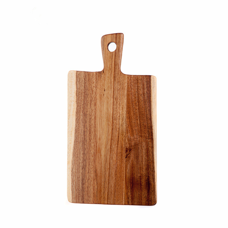 Hot Sell Ecofriendly Safety Nature Handmade Acacia Wood Bread Board for Kitchen Cutting Board