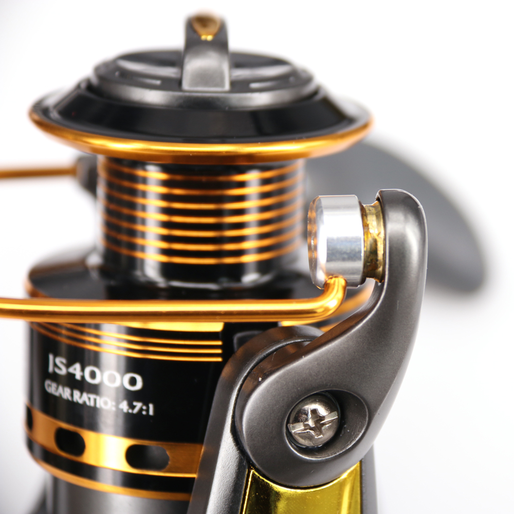 Hot Wheels Spinning Fishing Reel 10BB 501 Spinning Wheel Sea Rock Lure Fishing Reels Pesca Coil Reel JS1000 Series