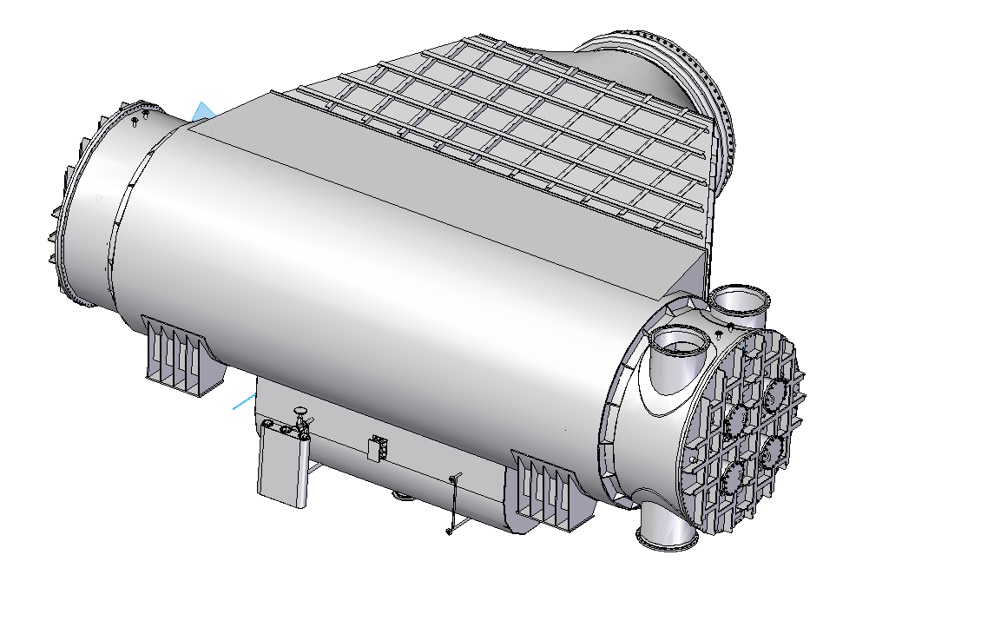 Steam Surface Condenser for Steam Turbines