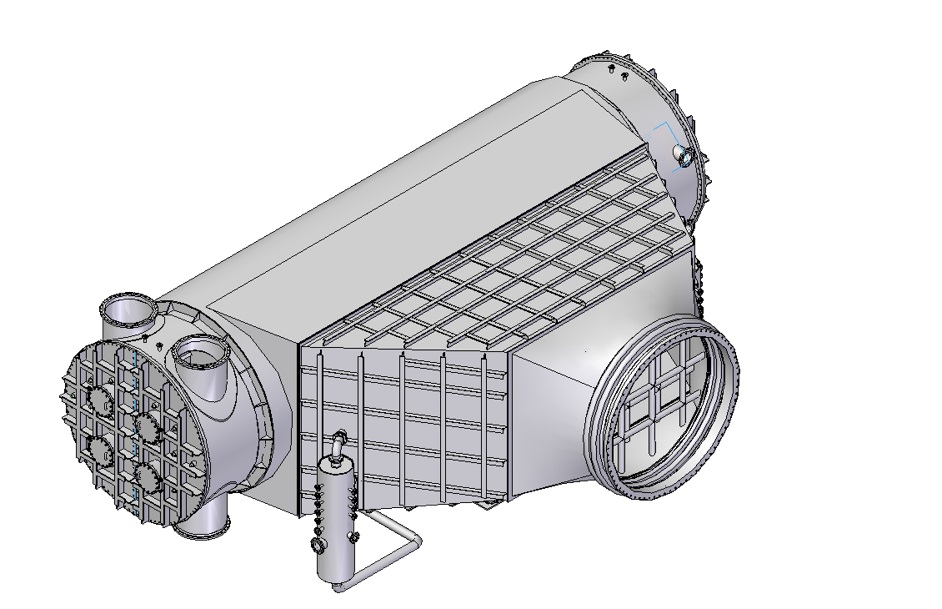 Steam Surface Condenser for Steam Turbines