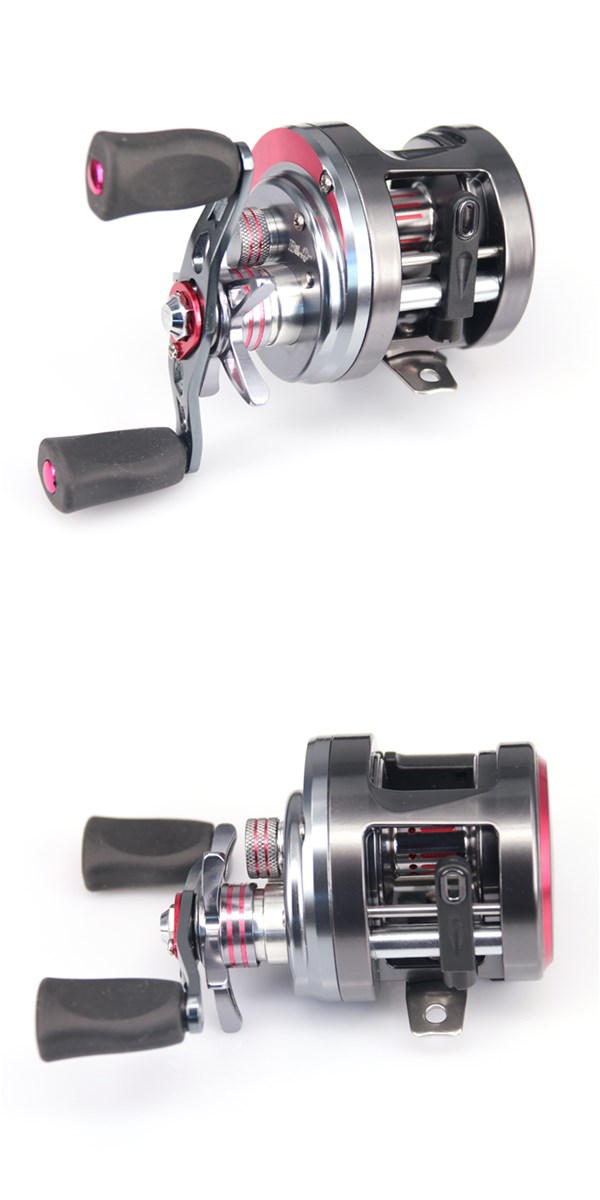 DEUKIO JD200R Bait Casting Fishing Reel 71 BB Trolling Brake System Drum Wheel Saltwater Sea Fishing Reel