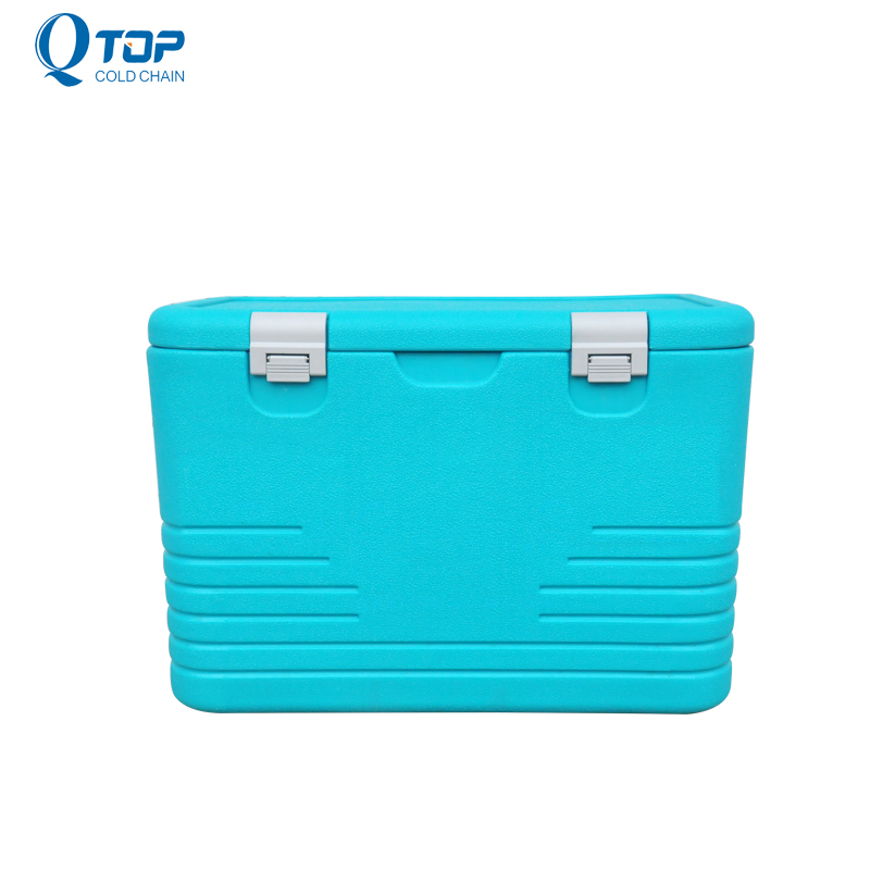 46L HDPE material picnic ice cooler box for food beverage cold storage and shipping