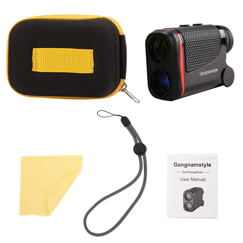 Gangnamstyle Golf Rangefinder with Laser for FlagLock Measurement Range Finder 03Yards Precision 351000m